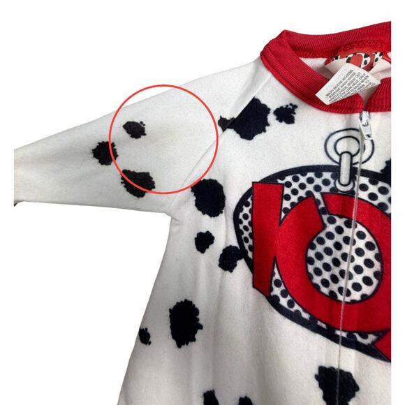 Disney Dr. Denton Vintage 101 Dalmatians Footie Pajamas Baby 6 Months NEW Other - Picture 7 of 8